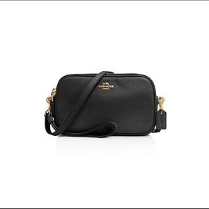 COACH Crossbody Clutch In Pebble Leather